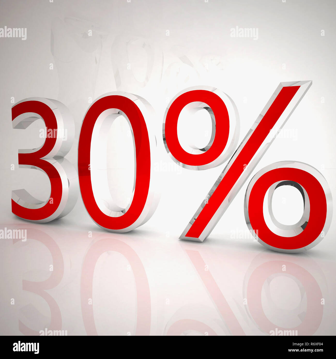 30 per cent Stock Photo - Alamy