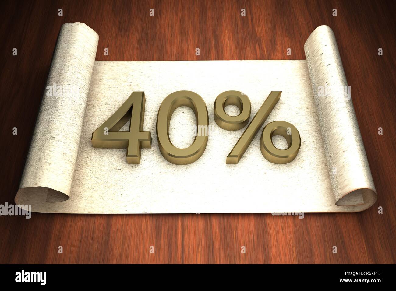 40 per cent Stock Photo Alamy