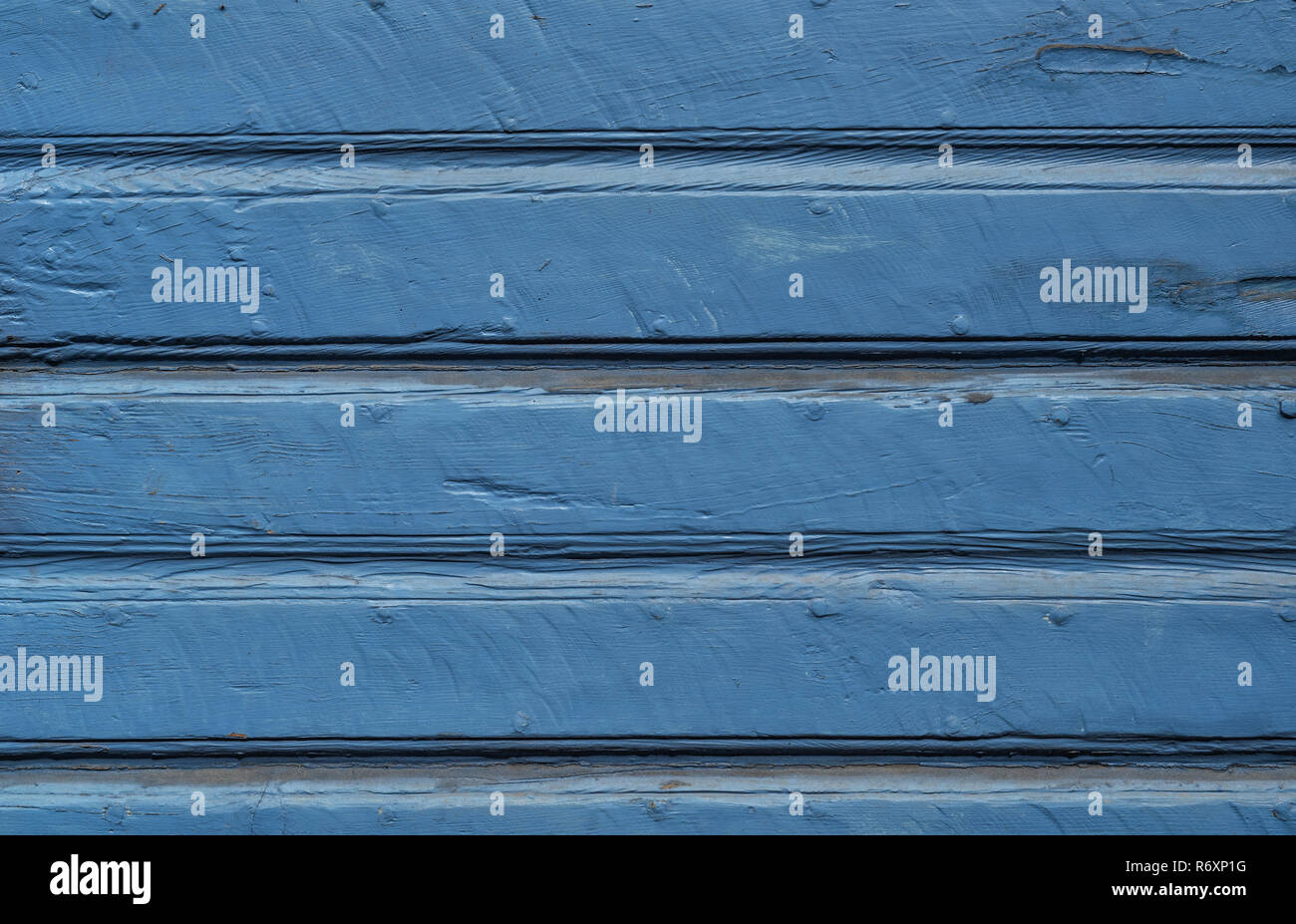 blue painted wooden wall Stock Photo