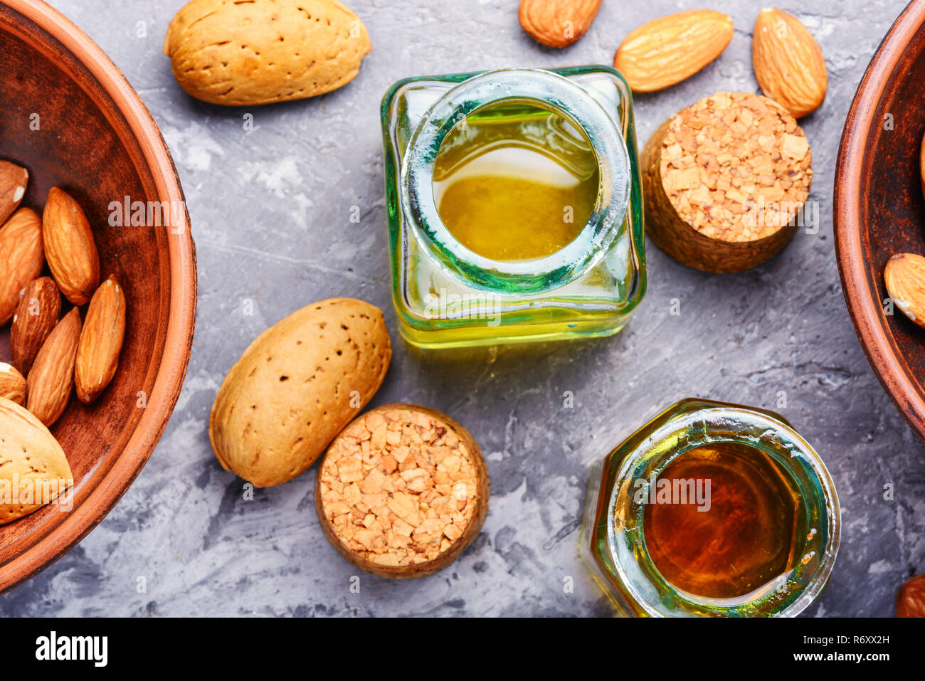 Almond extraction hi-res stock photography and images - Alamy