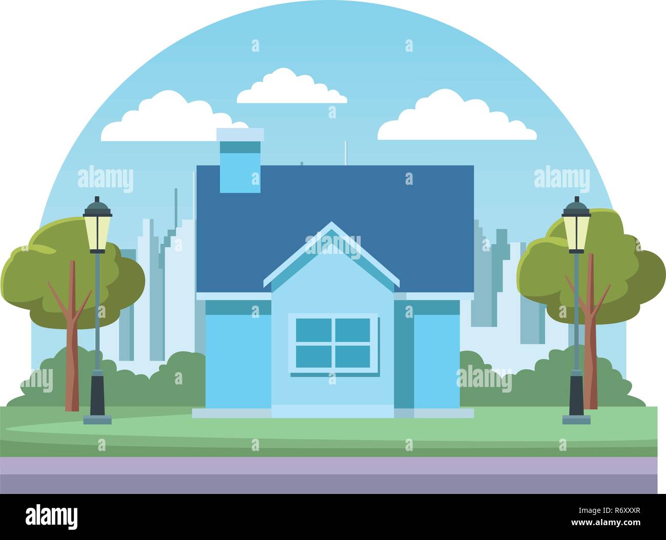 House real estate Stock Vector Image & Art - Alamy
