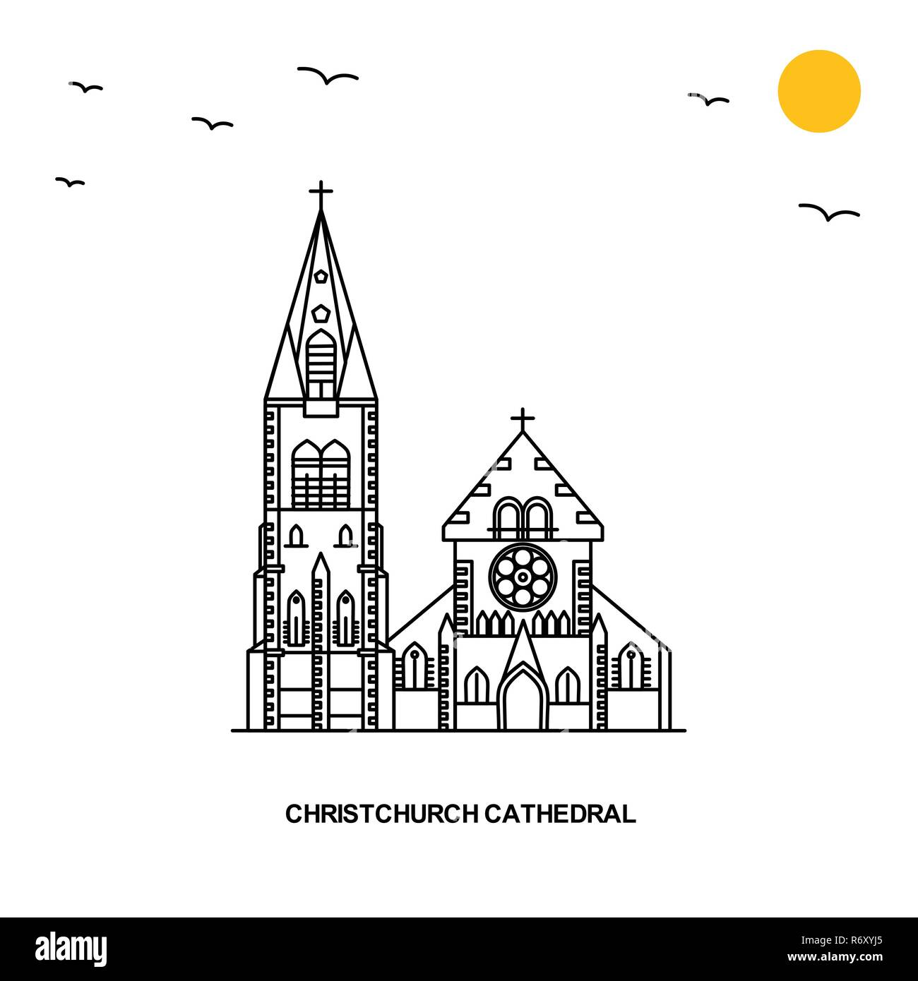 Earthquake in christchurch new zealand Stock Vector Images Alamy