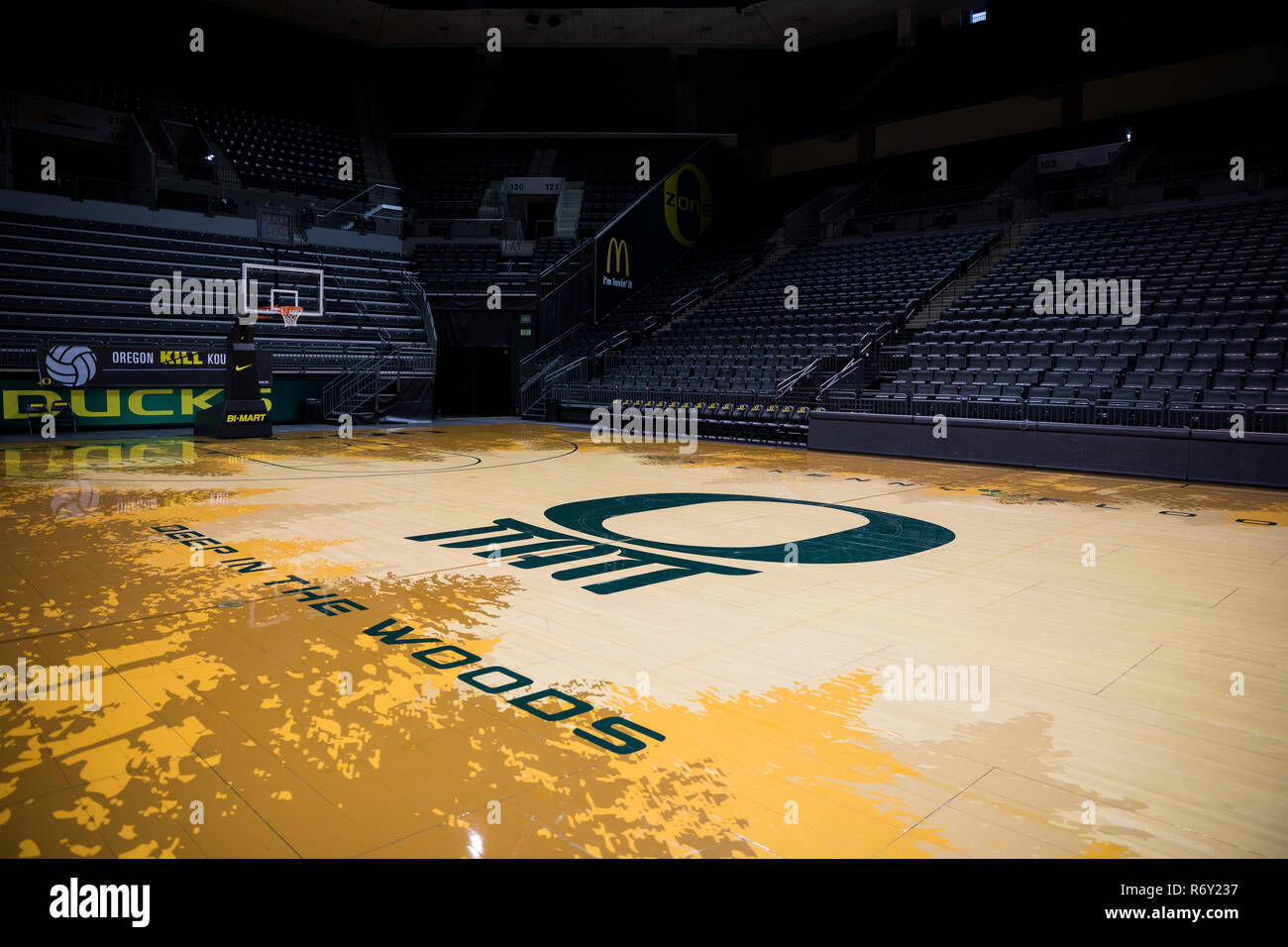 Eugene Or October 7 2018 Empty Matthew Knight Arena In Eugene