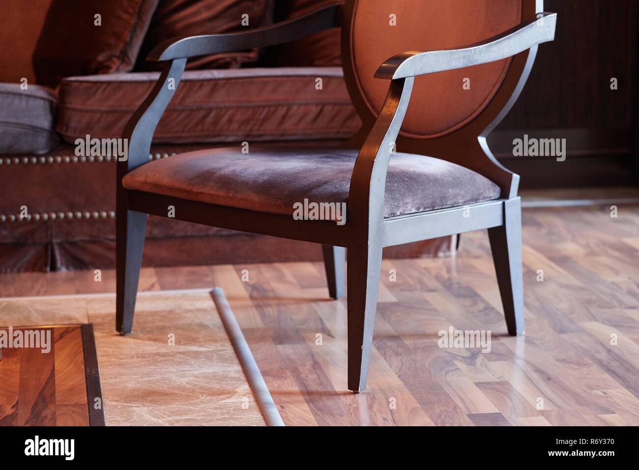 Old armchair vintage piece hi-res stock photography and images - Alamy