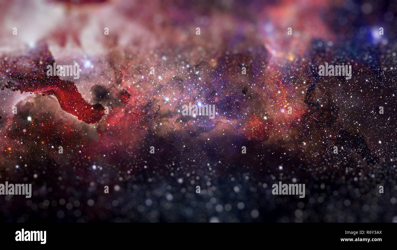 Universe filled with stars, nebula and galaxy Stock Photo - Alamy