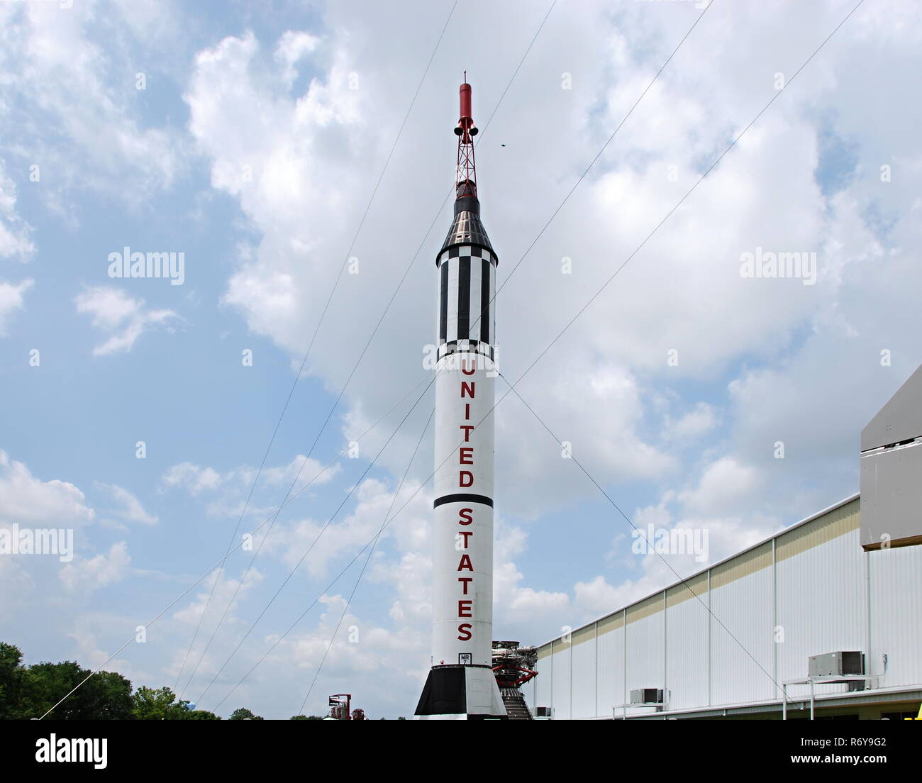rocket park houston Stock Photo