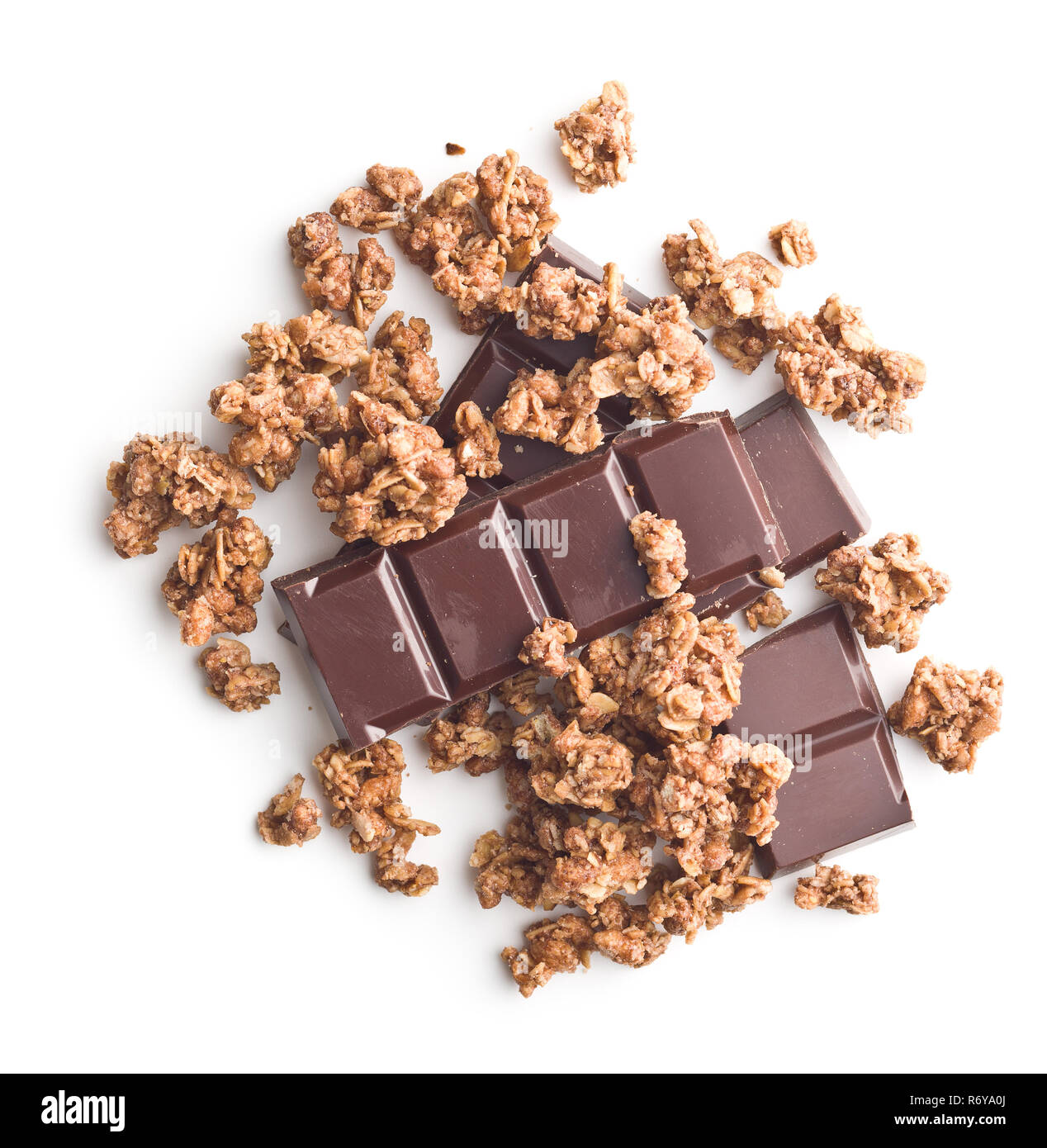 The granola breakfast cereals Stock Photo Alamy