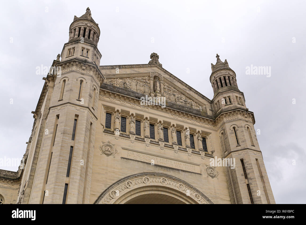 Basilica of Saint Therese Lisieux Stock Photo - Alamy