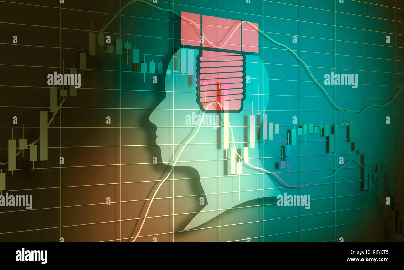 Candlestick stock exchange background Stock Photo Alamy