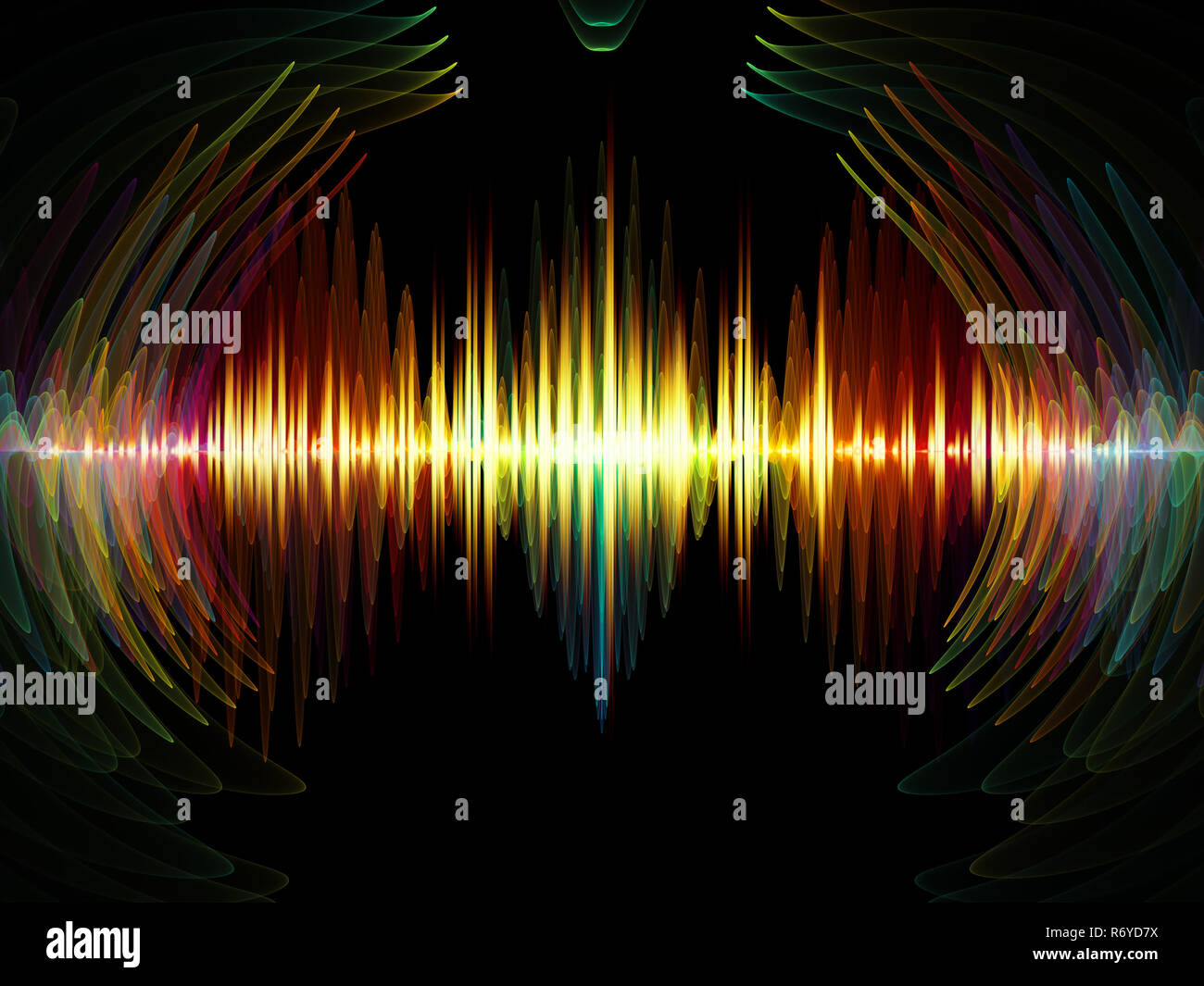 Colorful Oscillation Stock Photo Alamy