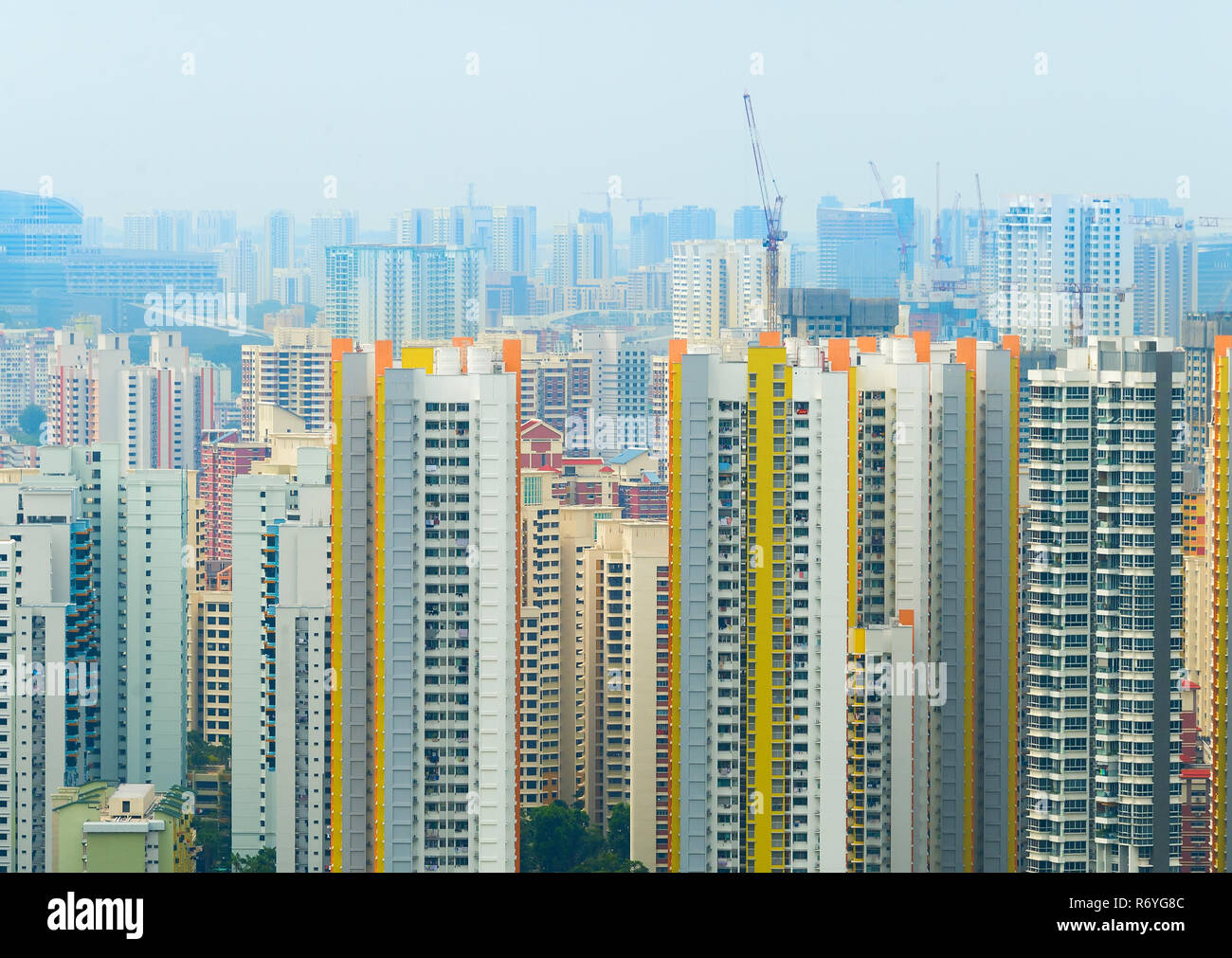 Singapore modern architecture. Apartment building Stock Photo - Alamy