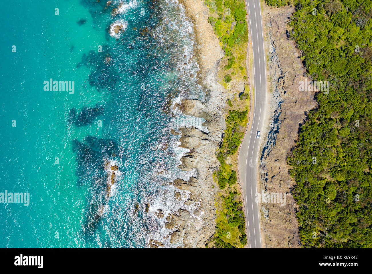 Great Ocean Road in Australia Stock Photo