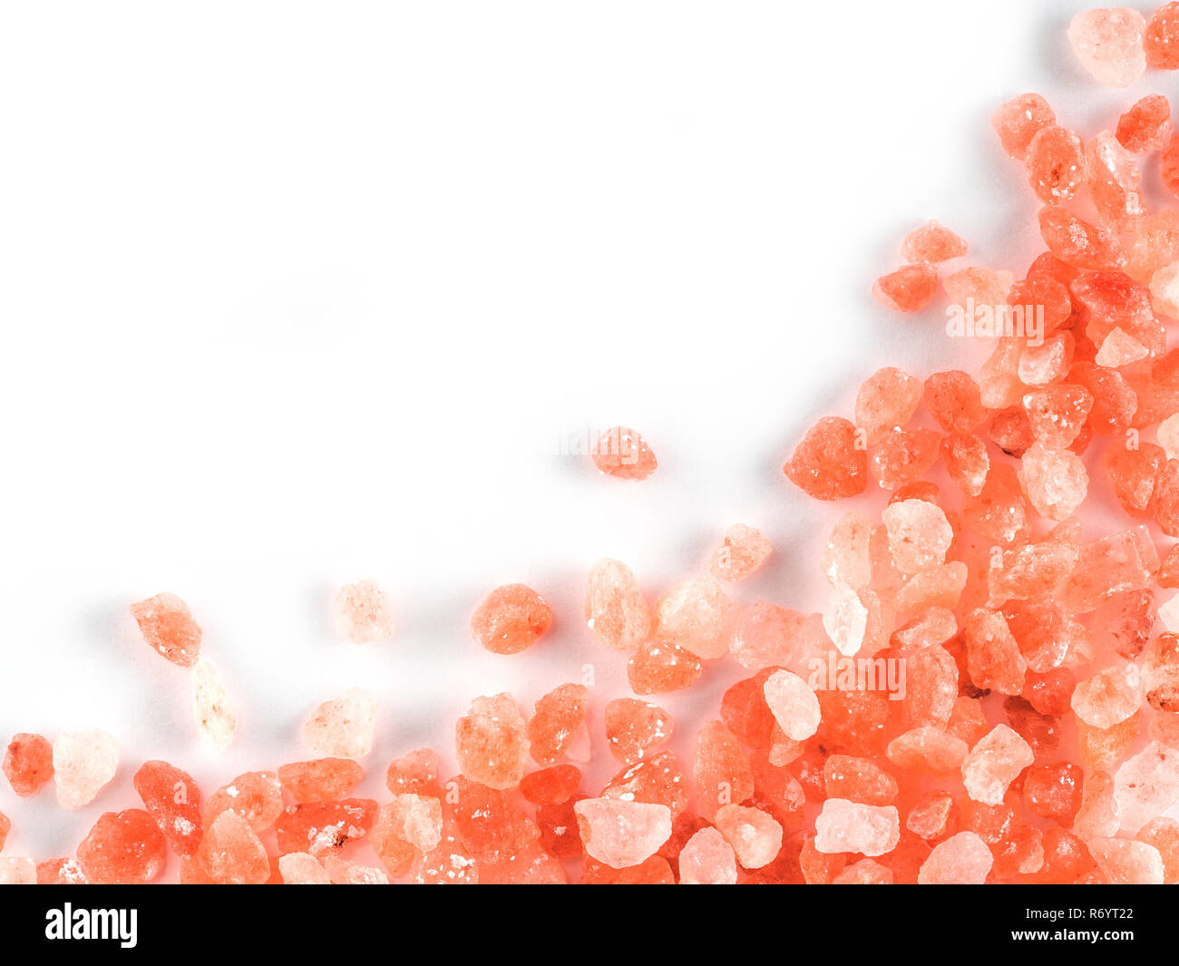 Himalayan pink salt in crystals Stock Photo - Alamy
