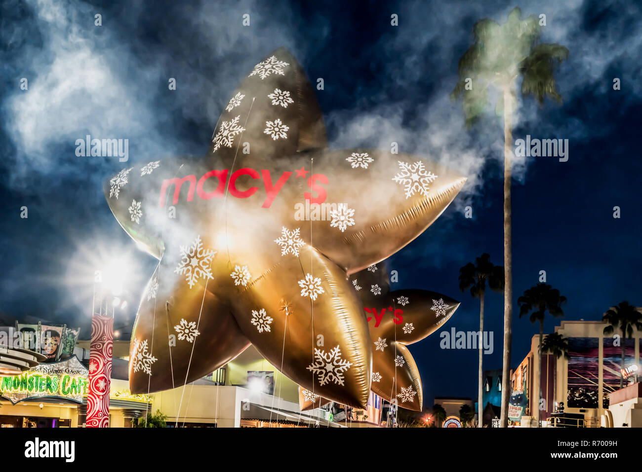 Orlando, Florida December, 2017 It's Christmas time with Star Macy's