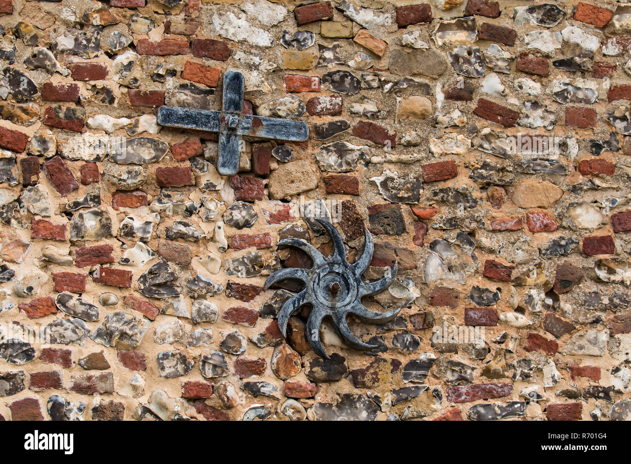Wall Anchor Plates Stock Photo Alamy