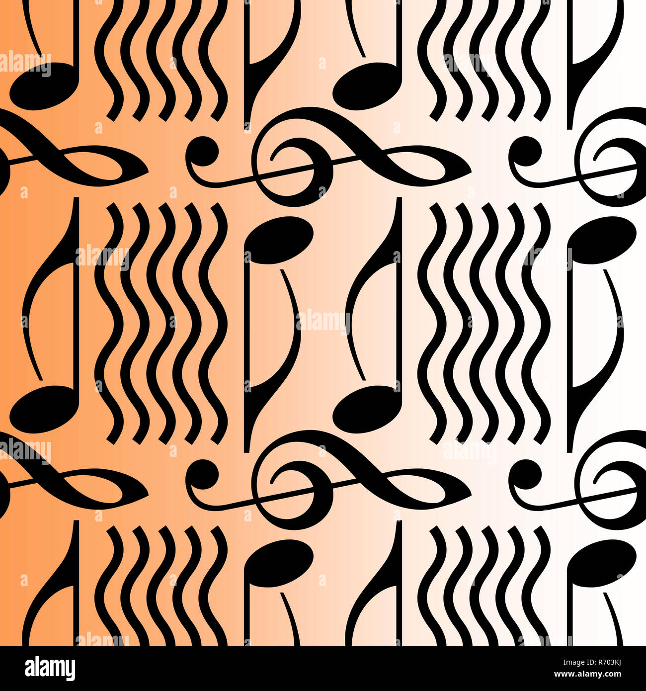 pattern music,notes Stock Photo Alamy