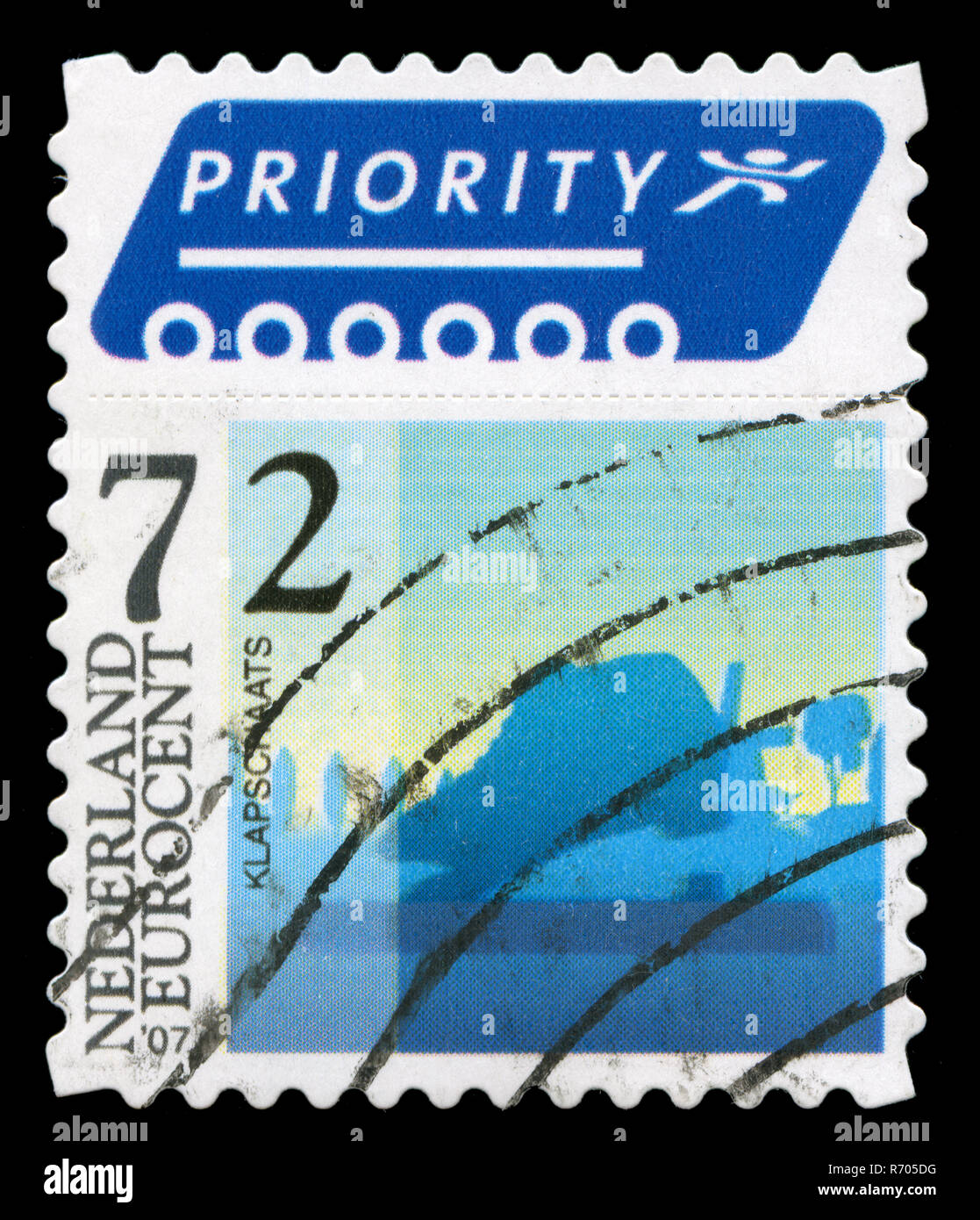 Postage stamp holland dutch priority mail philately hires stock