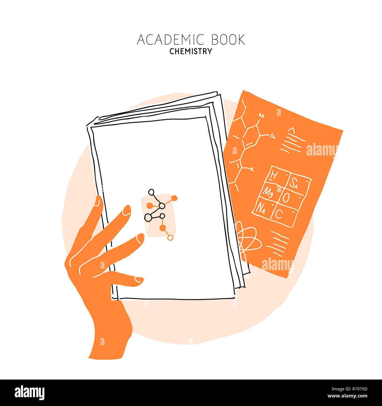 Color Background Open Book With Light Halo Icons Academic Knowledge
