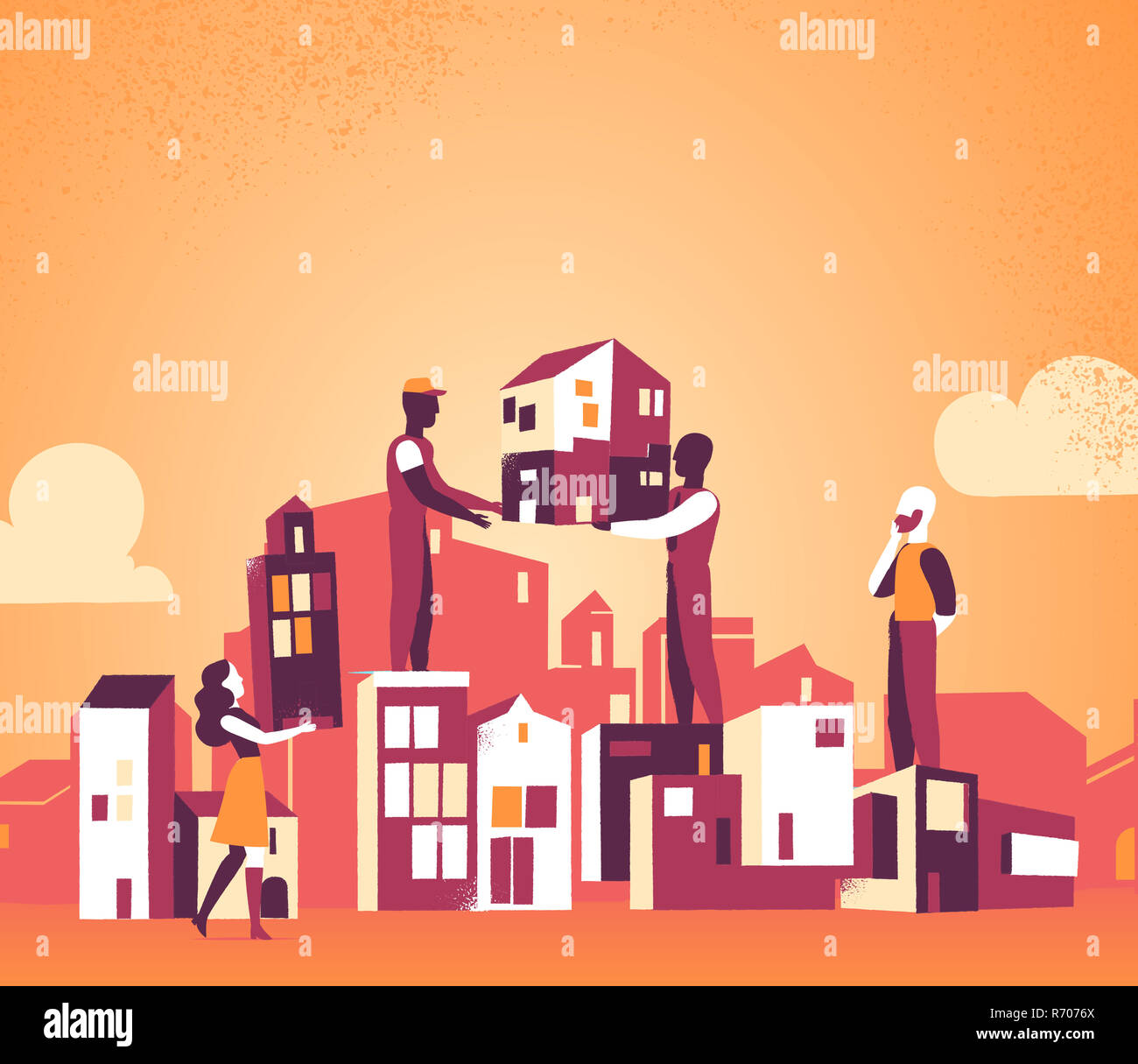 We are designing our city for a better tomorrow Stock Photo Alamy