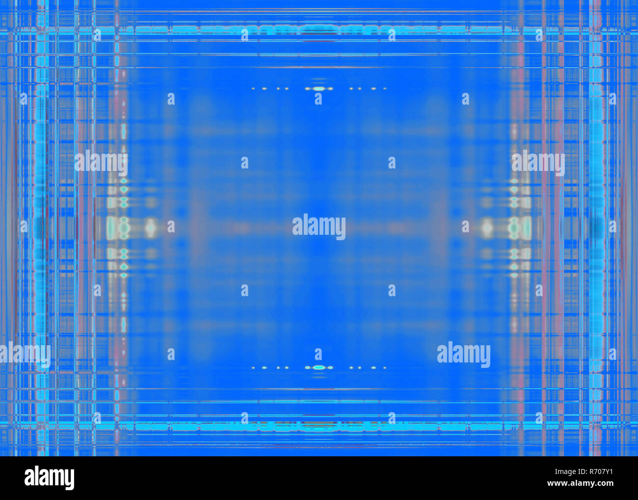 Rough blue border frame background Stock Photo - Alamy