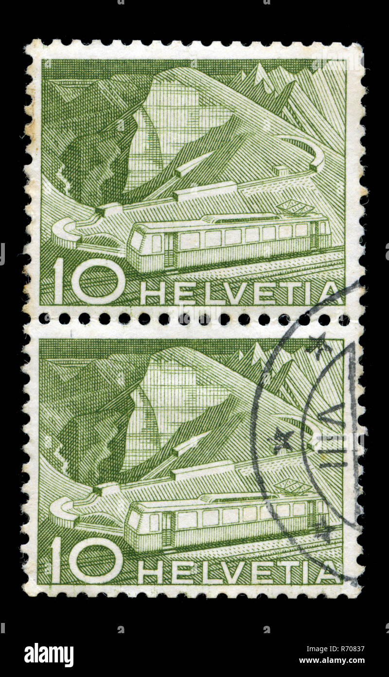 SWITZERLAND - CIRCA 1977: stamp printed by Switzerland, shows Chesslete,  Solothurn, circa 1977 Stock Photo - Alamy