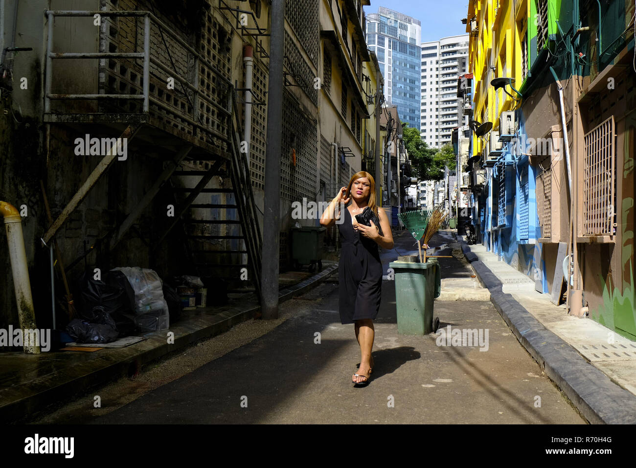 Kuala lumpur malaysia dirty alley hires stock photography and images