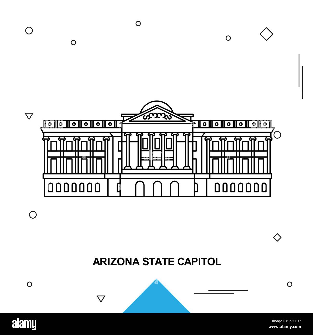 Az state capitol Stock Vector Images - Alamy