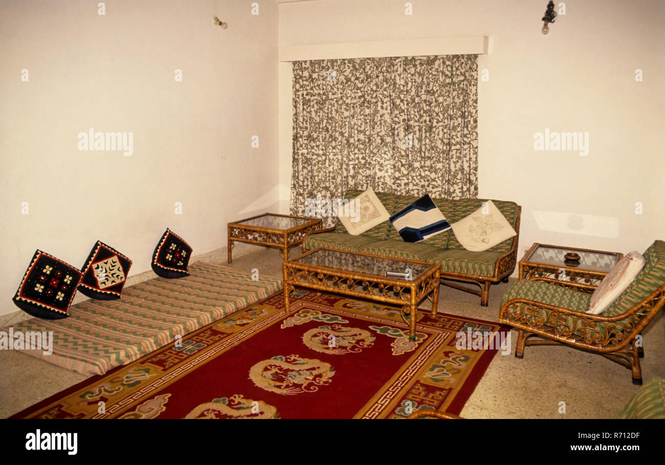 Drawing Room or and Living Room, bunglows bungalows Stock Photo