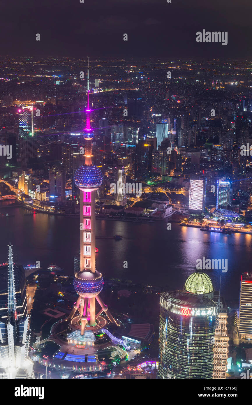 Night view of shanghai hi-res stock photography and images - Alamy