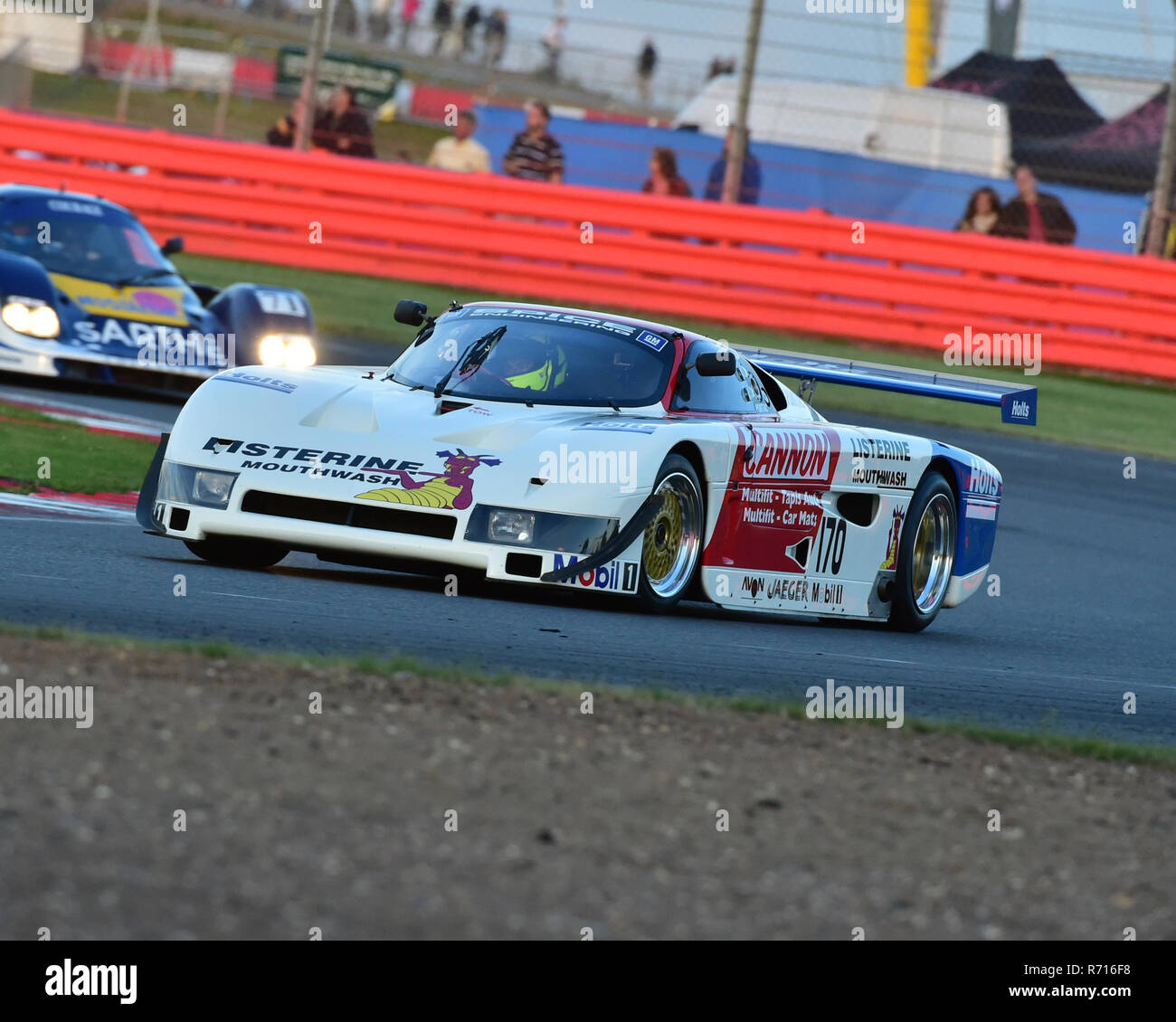 Aaron Scott, Spice SE86, Group C, Silverstone Classic 2015, Classic
