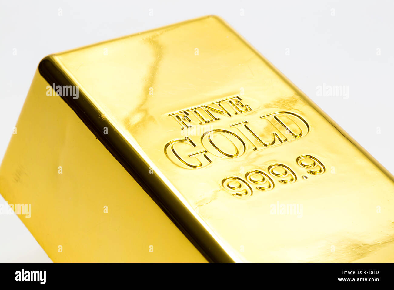 One kg, 1000g gold bar, 999.9 pure gold Stock Photo Alamy