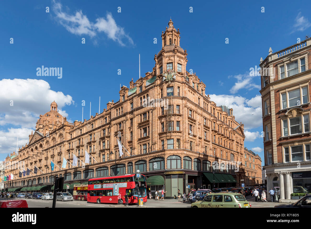 Harrods department store, London, Great Britain Stock Photo