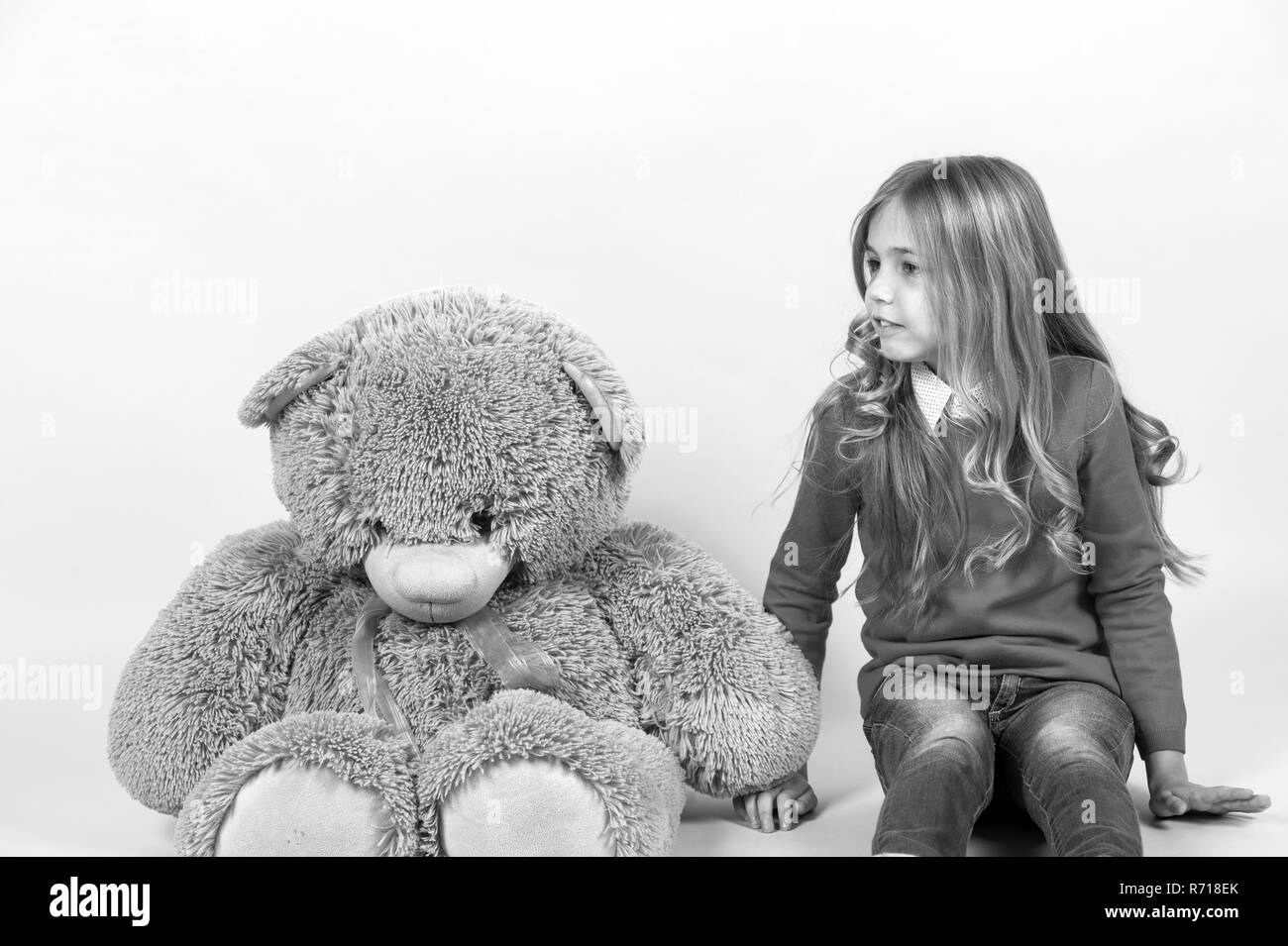 huge grey teddy bear