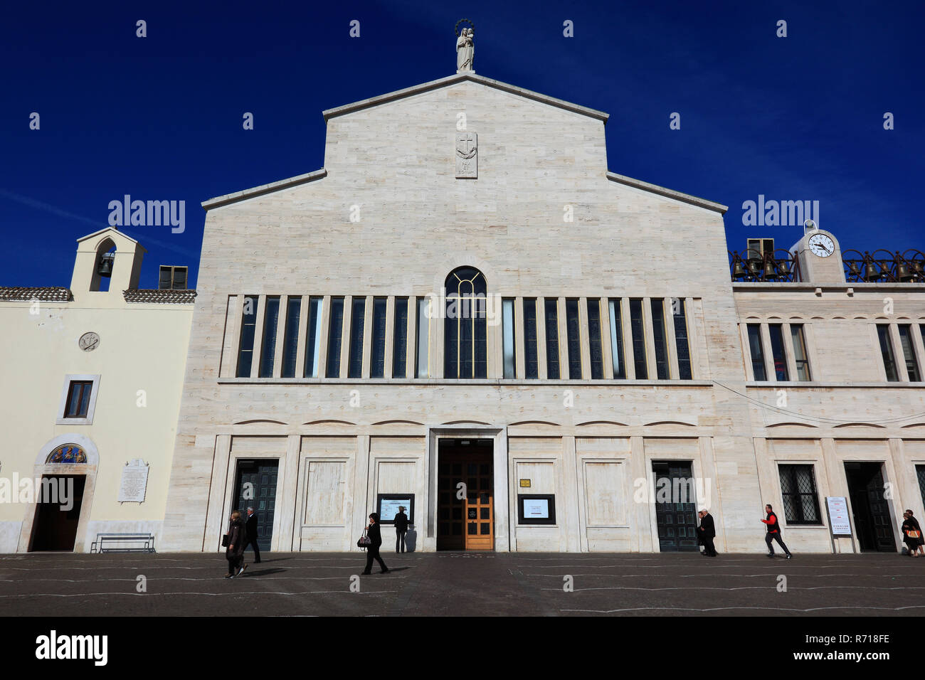 Chiesa Santa Maria delle Grazie, pilgrimage area San Giovanni Rotondo, Gargano, Apulia, Italy Stock Photo