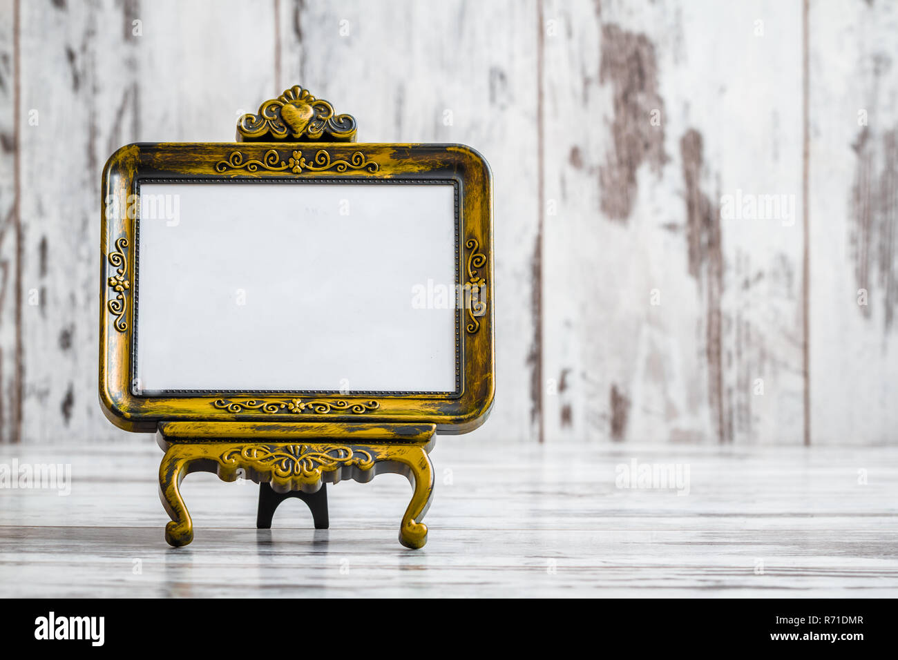 Decorative Vintage Tabletop Freestanding Picture Frames Stock Photo Alamy