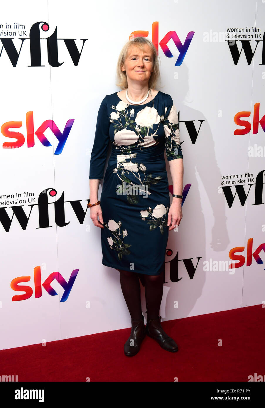 Liz Tucker attending the Women in Film and TV Awards 2018, held at the Hilton in London. Stock Photo