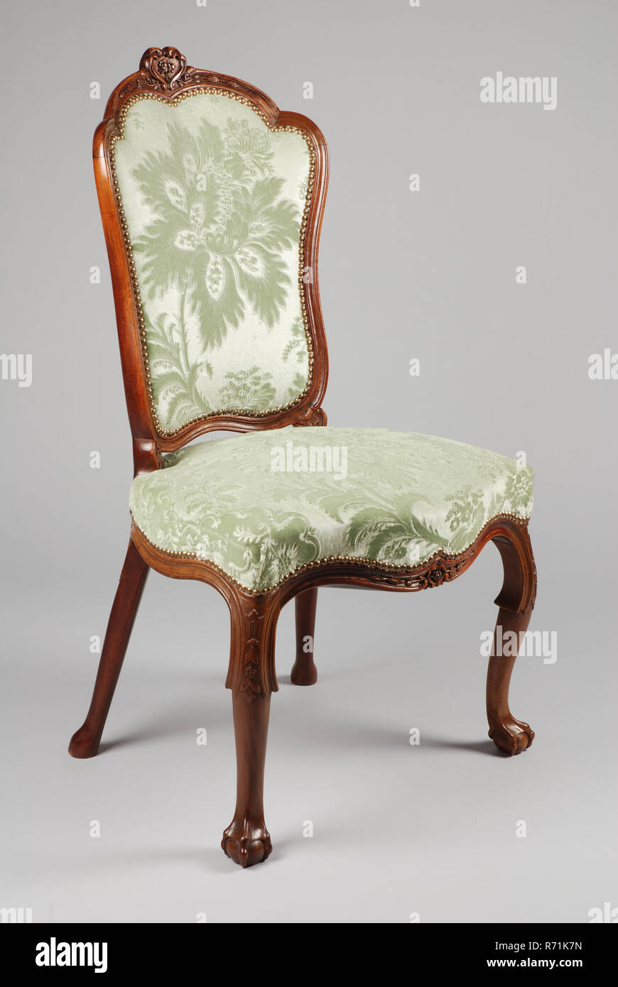 Mahogany Rococo Chair Chair Seating Furniture Furniture Interior