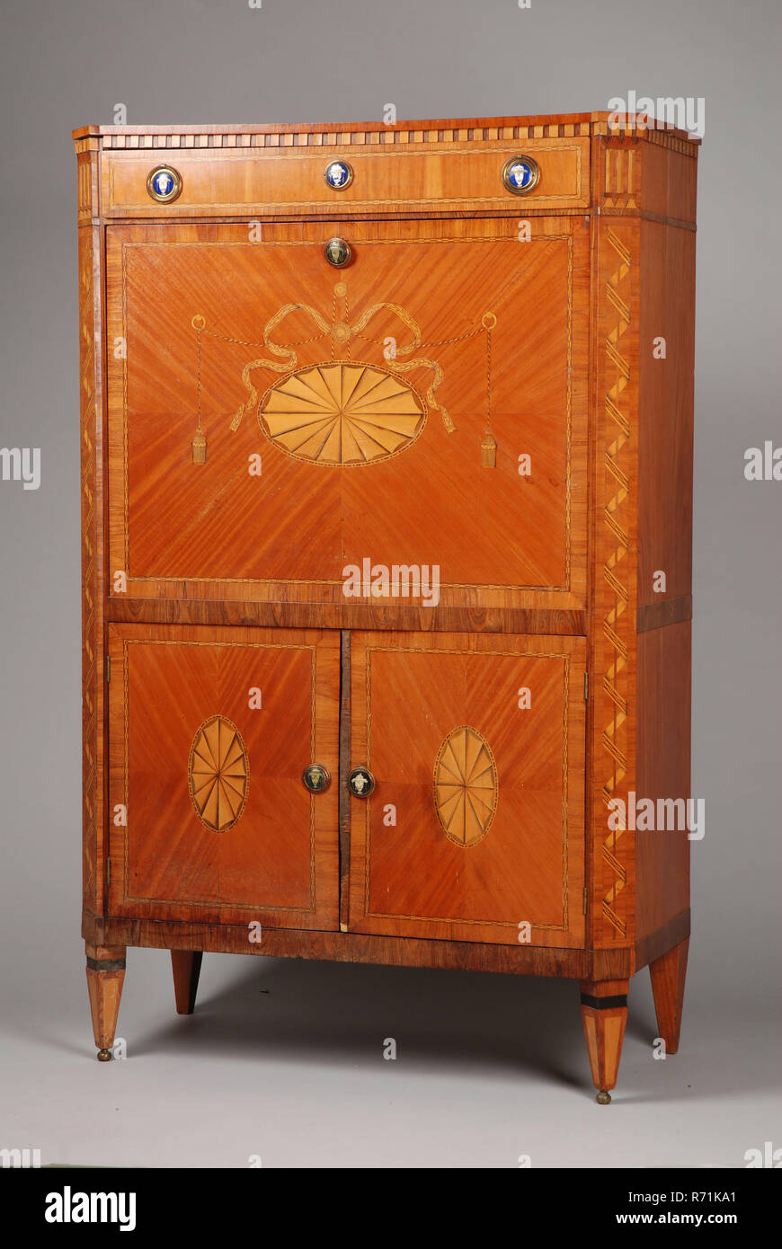 Oak Louis Seize Secretaire Secretary Furniture Furniture