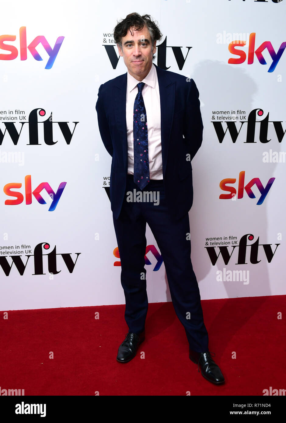 Stephen Mangan attending the Women in Film and TV Awards 2018, held at the Hilton in London. Stock Photo