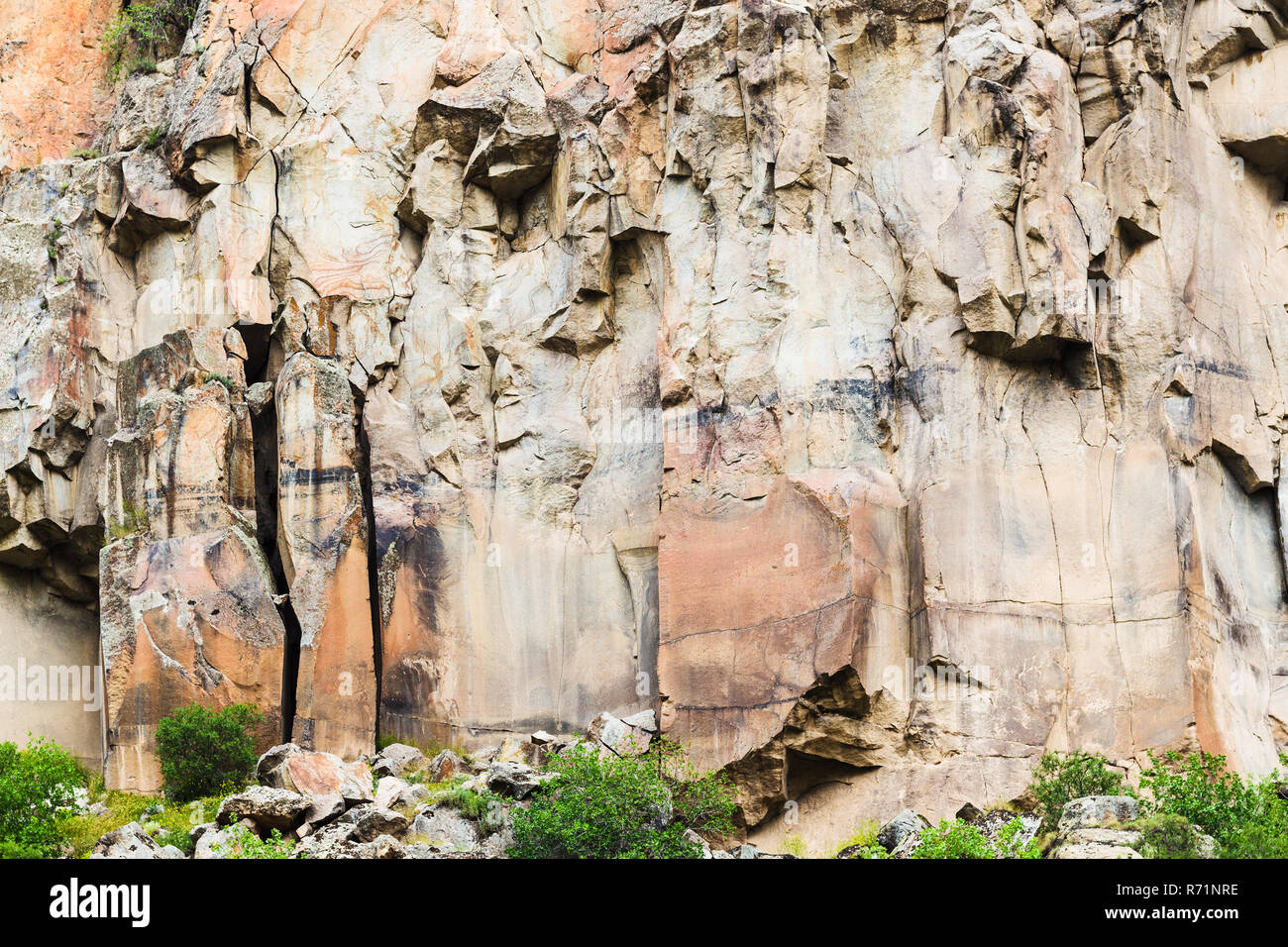 Old Volvanic Rocks old volcanic rocks in Ihlara Canyon in Cappadocia Stock Photo - Alamy