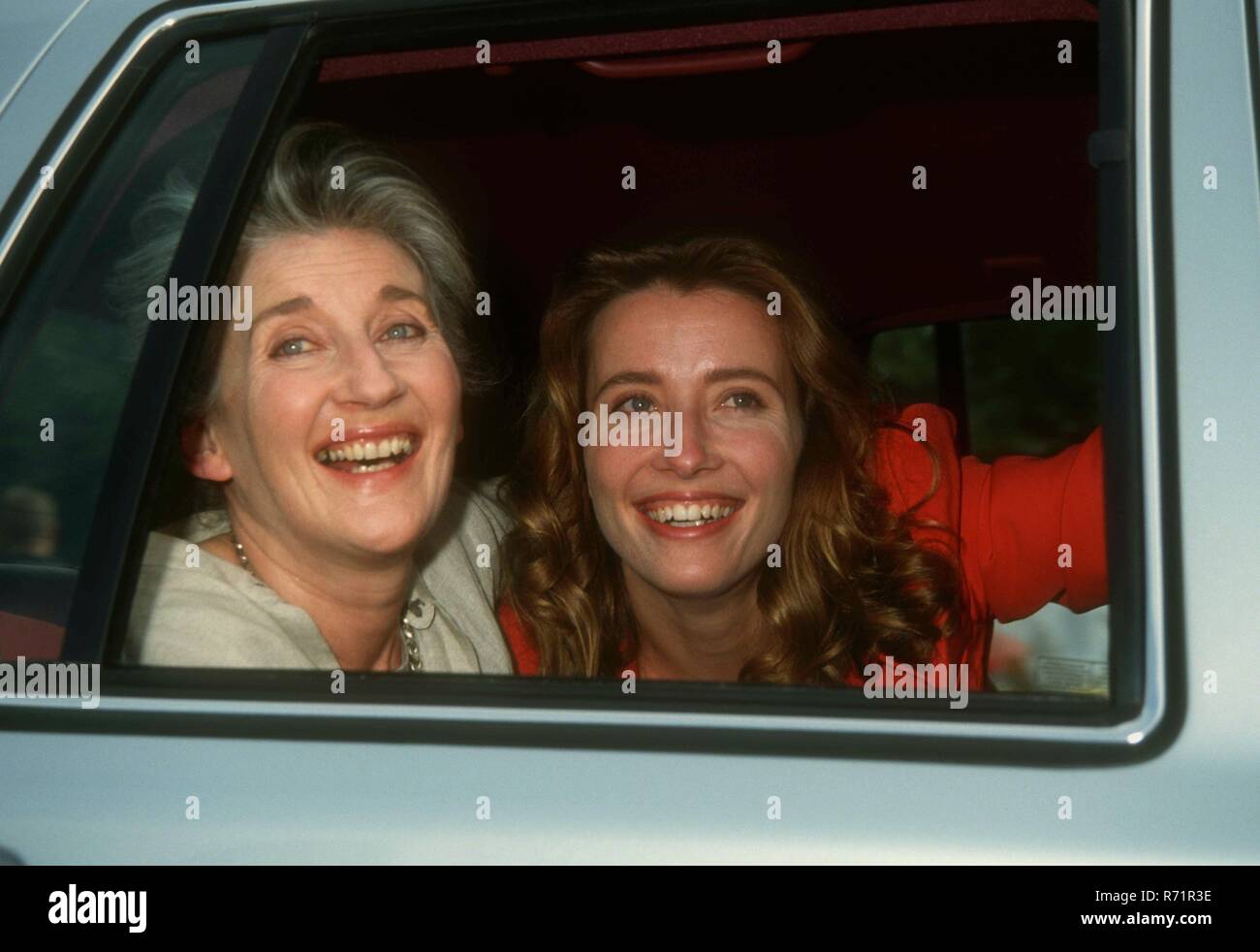 SANTA MONICA, CA - MARCH 27: Actress Emma Thompson and mother Phyllida Law attend the Eighth Annual IFP/West Independent Spirit Awards on March 27, 1993 at the Santa Monica Beach in Santa Monica, California. Photo by Barry King/Alamy Stock Photo Stock Photo