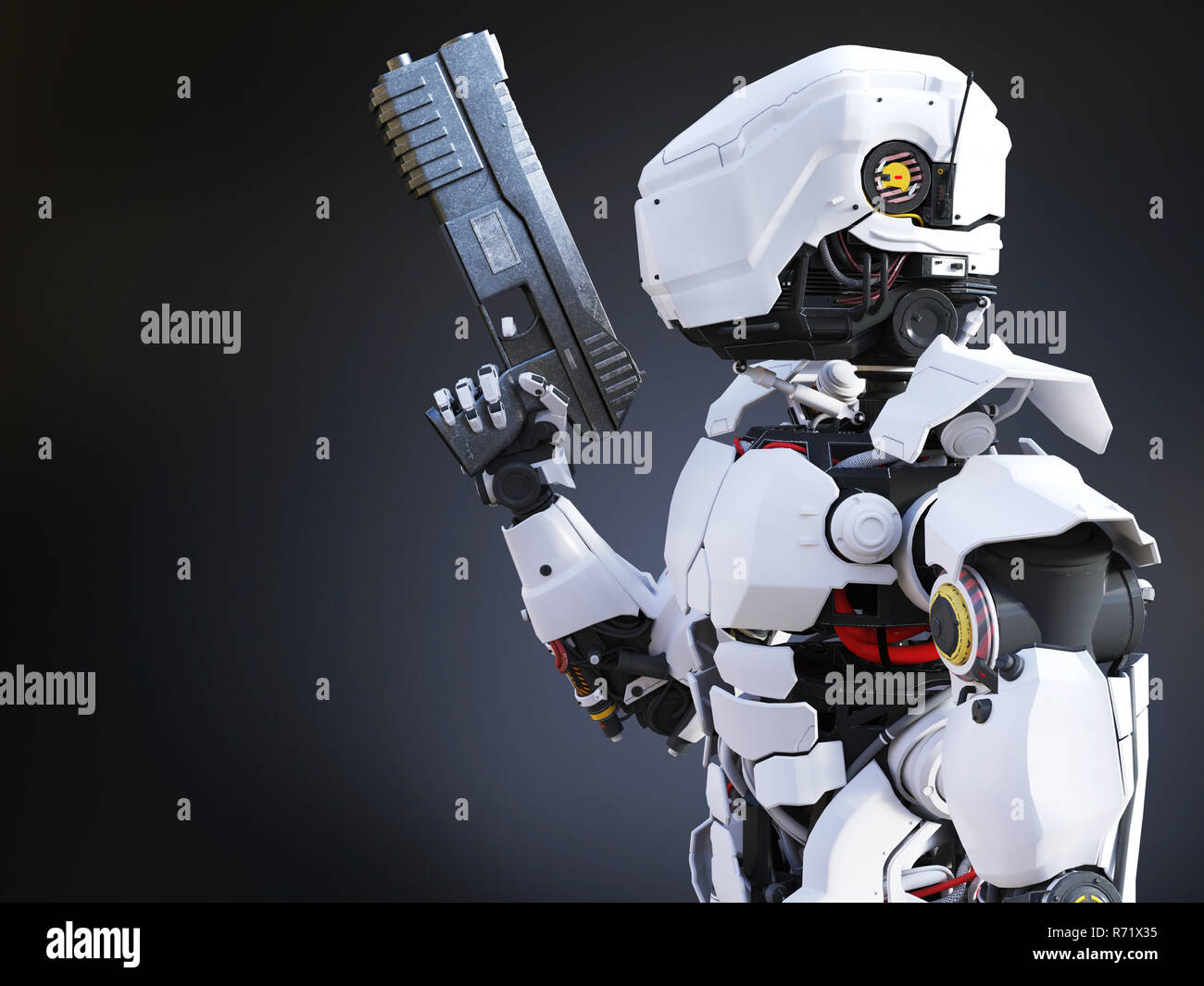 Gun robot science hires stock photography and images Alamy