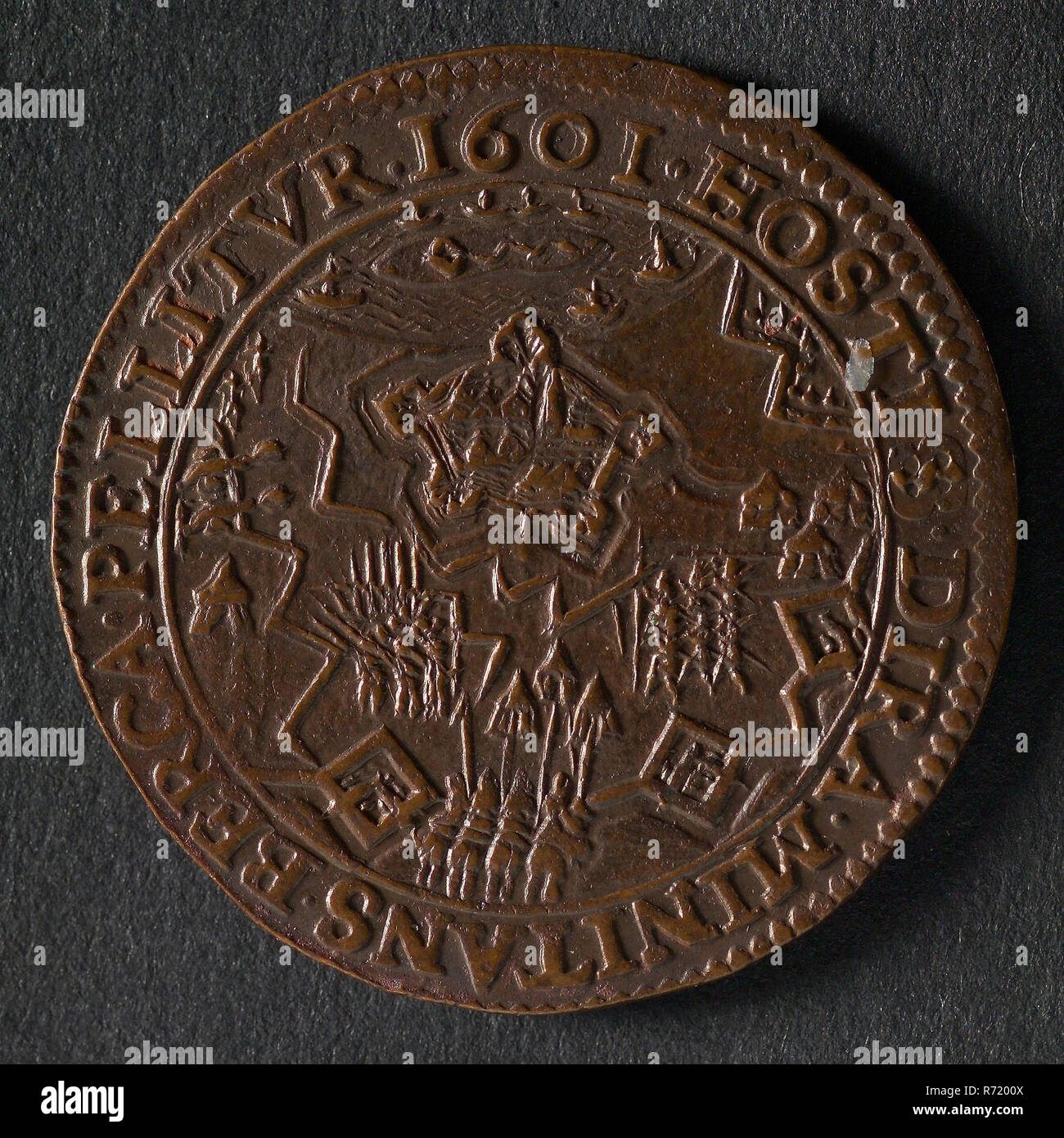 Medal On The Conquest Of Rijnberk By Prince Maurits Jeton Utility