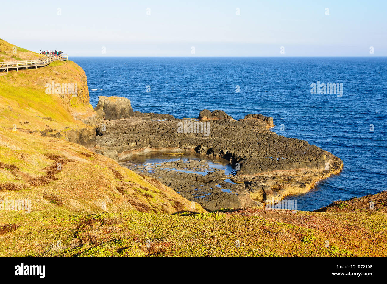 Little pond Phillip Island Stock Photo Alamy