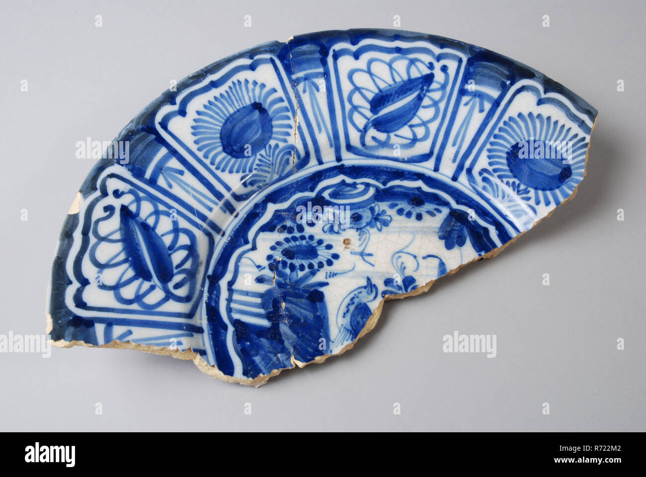 Half Faience Plate With Decor In Wanli Style The Chinese Garden