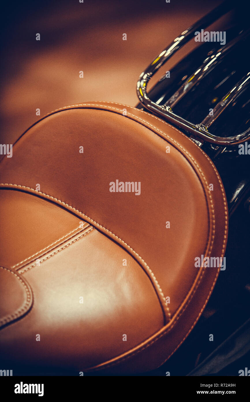 vintage motorcycle saddles