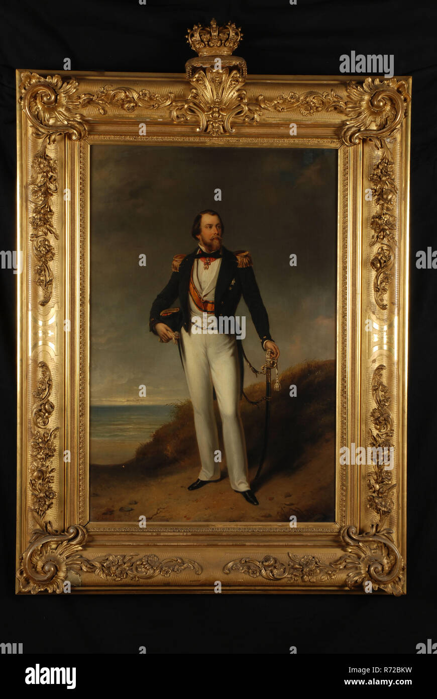 Nicolaas Pieneman, Portrait of King William III (18171890), portrait