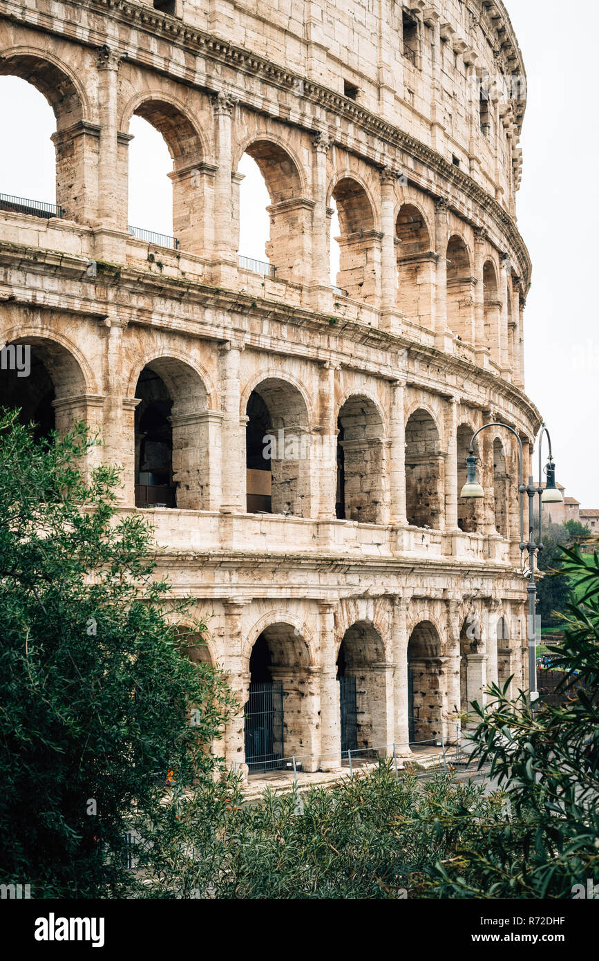 Collosseum Rome Small Colosseum in downtown rome hi-res stock photography and images - Alamy