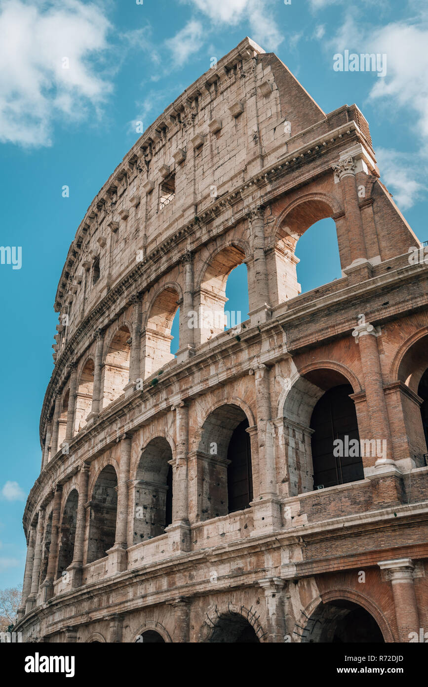 Coluseeum Rome High Res Colosseum in downtown rome hi-res stock photography and images - Alamy