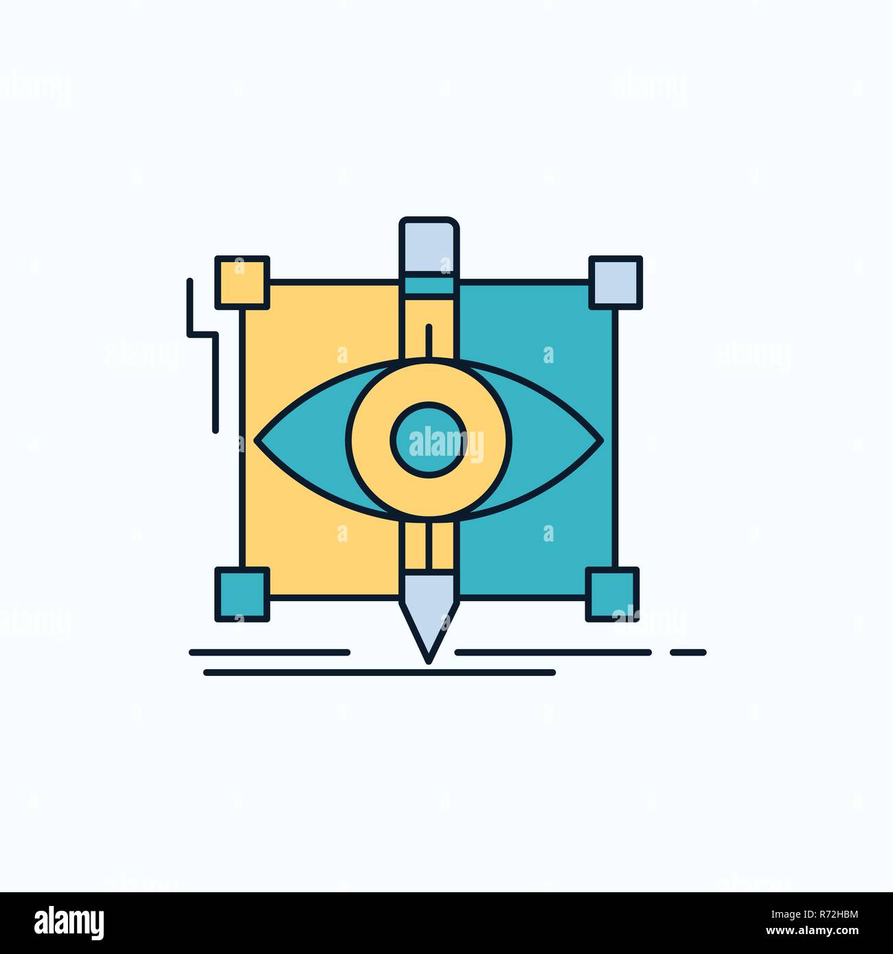 Draft blueprint rough illustration Stock Vector Images - Alamy